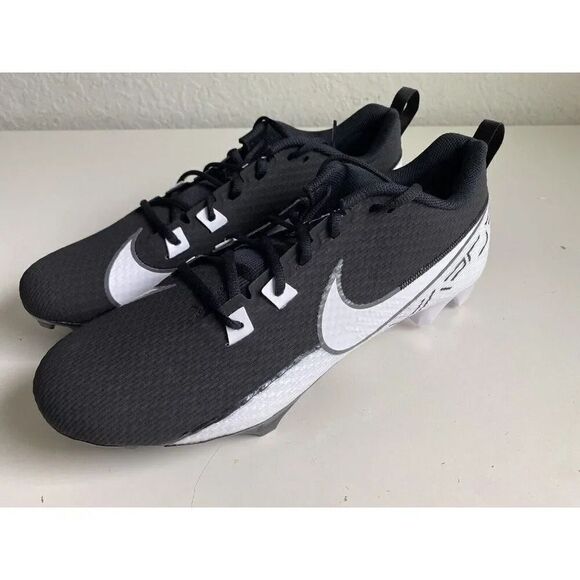 Nike Vapor Edge Speed 360 2 Football Cleats DA5455-001 Black White Men’s Size 14 - Picture 7 of 10